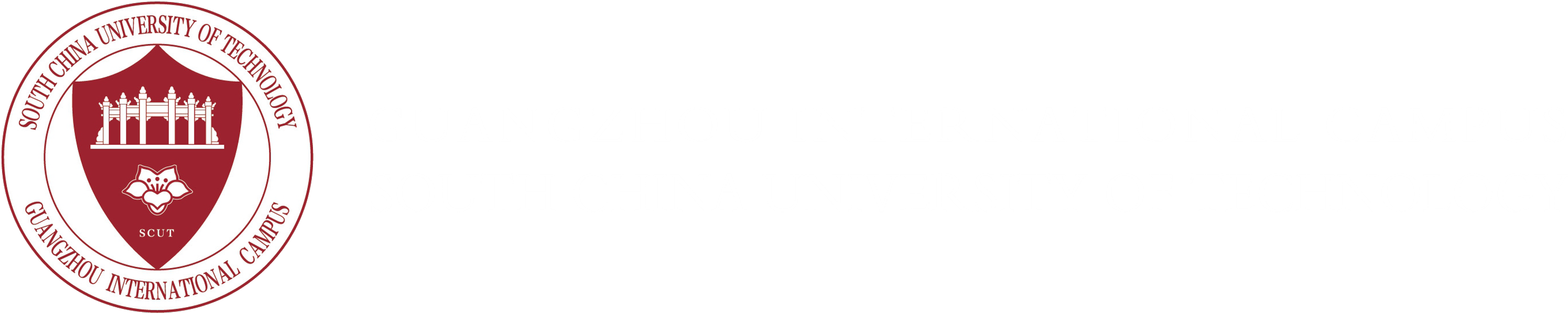 国际校区标识白字版